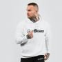 Mikina PRO Hoodie White - GymBeam L