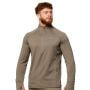 Běžecká mikina 1/2 Zip Pulse Vetiver - GymBeam L