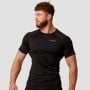 Běžecké tričko Pulse Black - GymBeam L