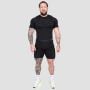 Seamless Tričko Static Black - GymBeam L