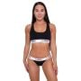 Kalhotky Tanga 3Pack Black - GymBeam M