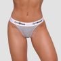 Kalhotky Tanga 3Pack Grey - GymBeam M