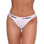 Kalhotky Tanga 3Pack White - GymBeam M
