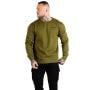 Mikina Basic Jumper Military Green - GymBeam XL
