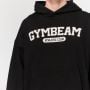 Mikina Varsity Black - GymBeam XXXL