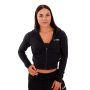 Dámská mikina Zip-up TRN black - GymBeam M