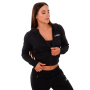 Dámská mikina Zip-up TRN black - GymBeam M