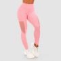 Dámské legíny Mesh Panel pink - GymBeam M