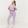 Dámské tričko Cropped Limitless Lavender - GymBeam XS