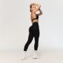 Dámské legíny Fierce Black - GymBeam XXL