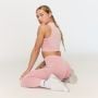 Dámské bezešvé legíny Fierce Baby Pink - GymBeam XXL
