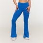 Women‘s Fierce V-back Pants Blue - GymBeam XXL