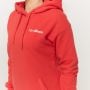 Dámská Longline mikina Limitless Hot Red - GymBeam XXL