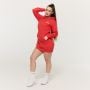 Dámská Longline mikina Limitless Hot Red - GymBeam XXL