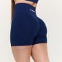 Dámské bezešvé šortky Sculpt Navy - GymBeam M