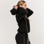 Dámská mikina Varsity Black - GymBeam XXL