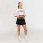 Dámské tričko Oversized Varsity White - GymBeam XL