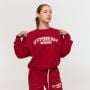 Dámská mikina Varsity Red - GymBeam XXL