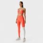 Dámské legíny LAB360º Colour Block Hot Coral - SQUATWOLF XL