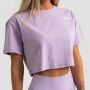 Dámské tričko Cropped Limitless Lavender - GymBeam S