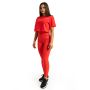 Dámské tričko Cropped Limitless Hot Red - GymBeam L