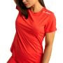 Dámské sportovní tričko Limitless Hot Red - GymBeam XL