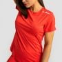 Dámské sportovní tričko Limitless Hot Red - GymBeam XL