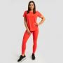 Dámské sportovní tričko Limitless Hot Red - GymBeam XL