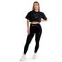Dámské tričko CropTop Washed Black - STRIX M