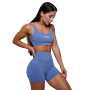 Dámské šortky FIT Steel Blue - GymBeam S