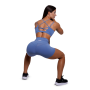 Dámské šortky FIT Steel Blue - GymBeam S