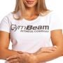 Dámské tričko Fitness White - GymBeam M