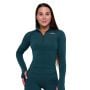Dámský sportovní top Ignite Dark Green - GymBeam M