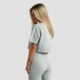 Dámské tričko Cropped Limitless Eucalypt - GymBeam M