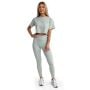 Dámské tričko Cropped Limitless Eucalypt - GymBeam M