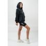 Dámská mikina Gym Rat Oversized Black - NEBBIA L