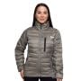 Dámská bunda Puffer Vetiver/Black - GymBeam XL