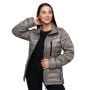 Dámská bunda Puffer Vetiver/Black - GymBeam XL