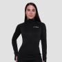 Dámská běžecká mikina 1/2 Zip Pulse Black - GymBeam M