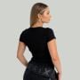 Dámské tričko Ribbed Black - STRIX S