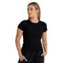 Dámské tričko Ribbed Black - STRIX S