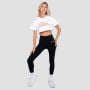 Dámské cropped tričko Thrive White - GymBeam M