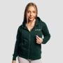 Dámská mikina Zipper Hoodie Pine - GymBeam L
