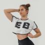 Dámské triko Oversized Crop Top Game On White - NEBBIA S