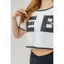 Dámské triko Oversized Crop Top Game On White - NEBBIA S
