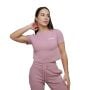 Dámské triko Cropped Agile Woodrose - GymBeam L