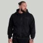 Mikina Zip Washed Black - STRIX M