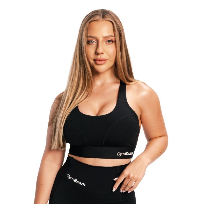 Sportovní podprsenka Combat Black - GymBeam L