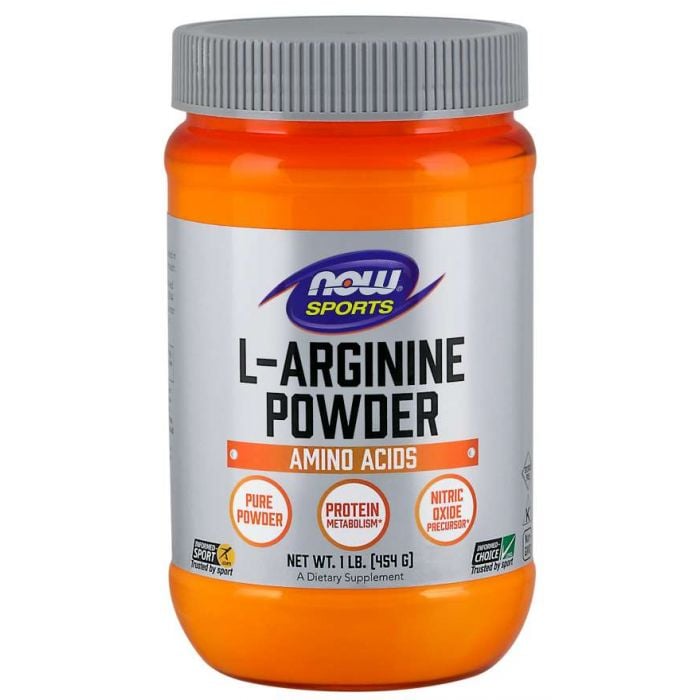 L-Arginin prášek - NOW Foods