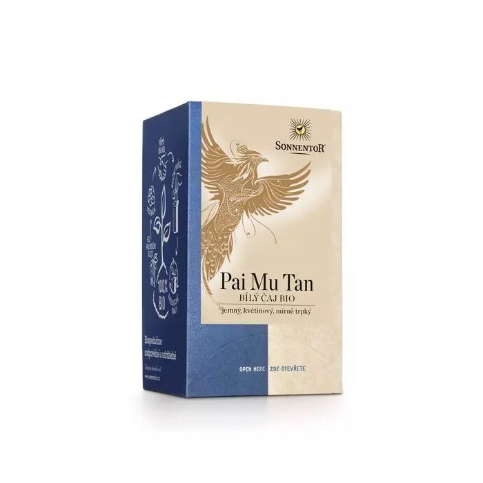 Levně BIO Bílý čaj Pai Mu Tan 18x1g - Sonnentor